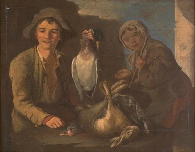 Bartolomé Esteban Murillo - 296, Venditori di pollame, Musée des Ursulines de Mâcon, Mâcon